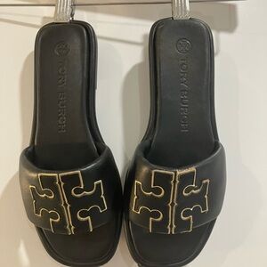 Tory Burch Black Minimalist Sandals
